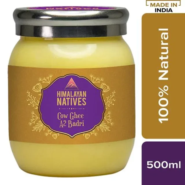 Himalayan Natives Cow Ghee-Tuppa - A2 Badri, 500 ml-1.webp